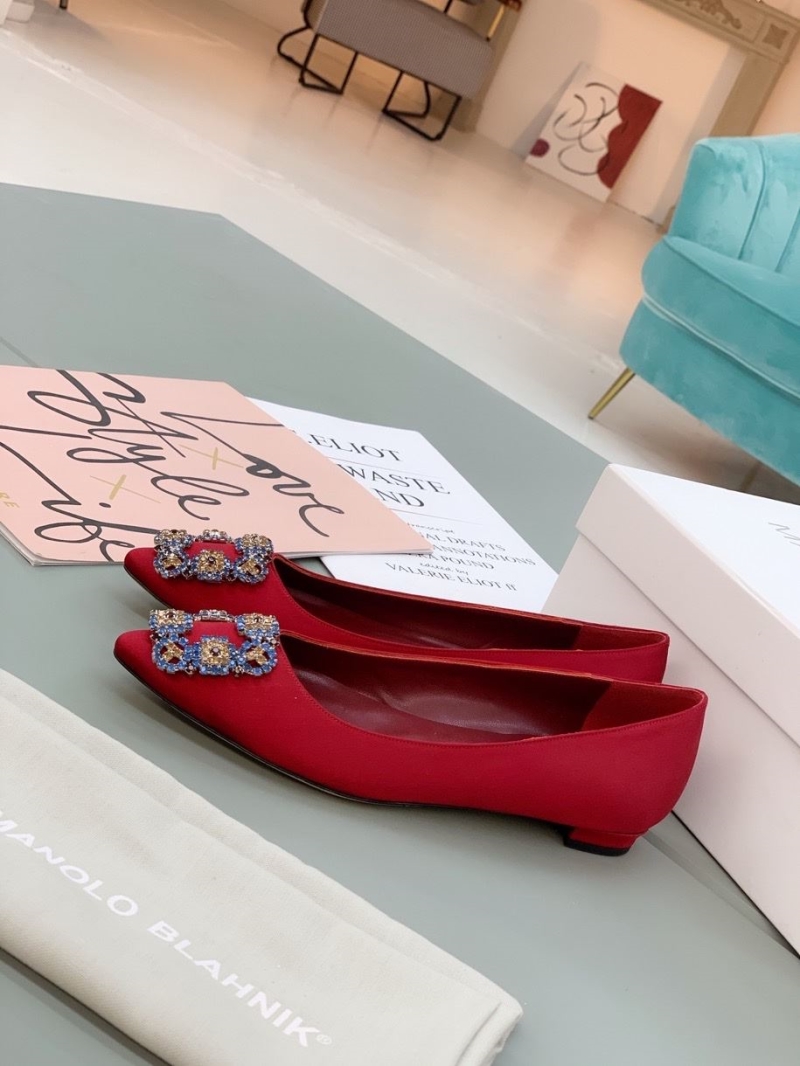 Manolo Blahnik flat shoes